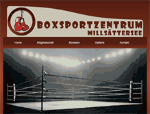 Tablet Screenshot of boxverein.at